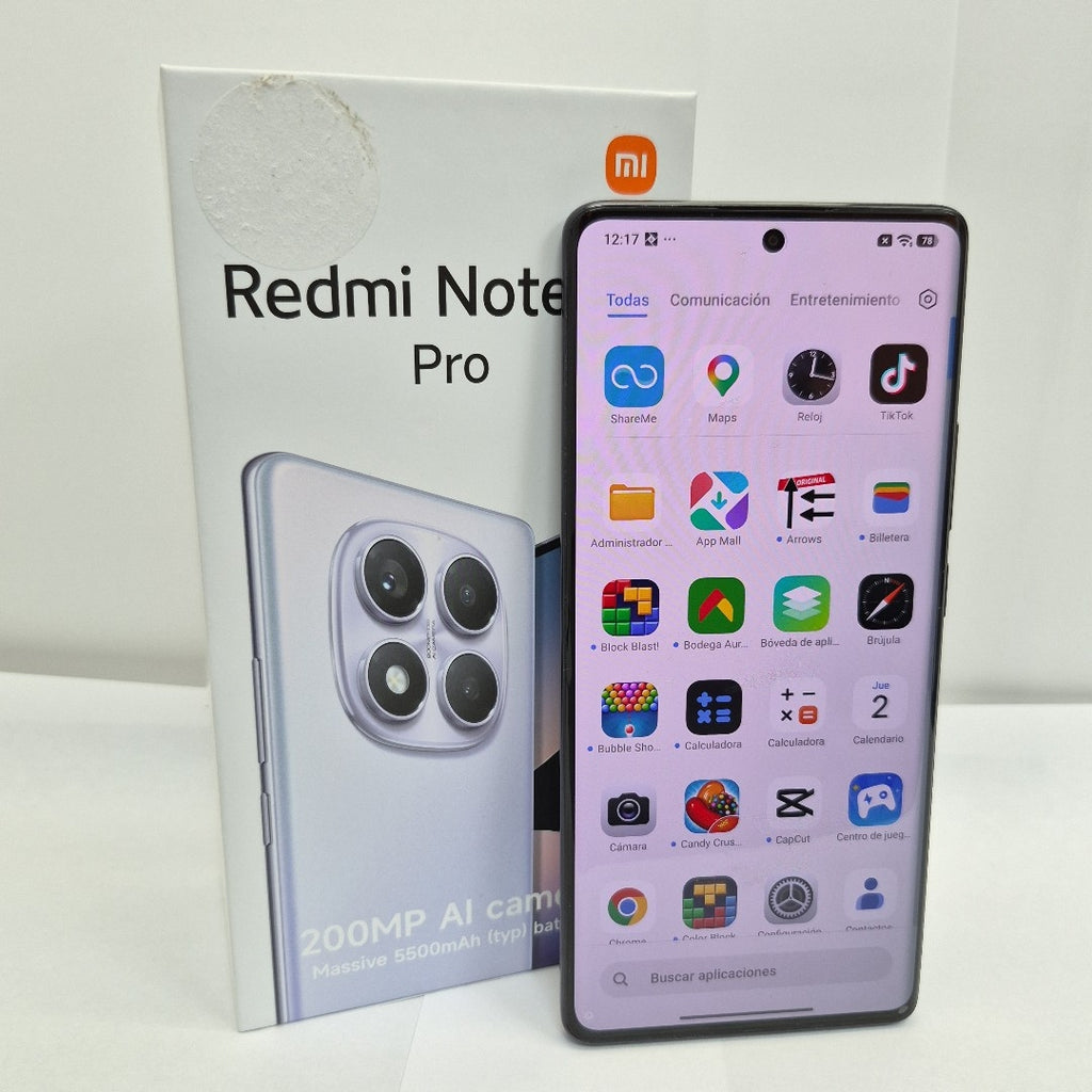 CELULAR XIAOMI REDMI NOTE 14 PRO 24116RACCG (2024) 256 GB 8 GB RAM (SEMINUEVO)