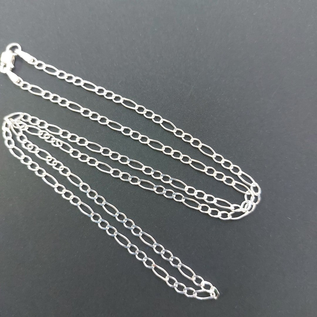 CADENA 3X1 PLATA .925 55 CM 4.42 GR (NUEVO)