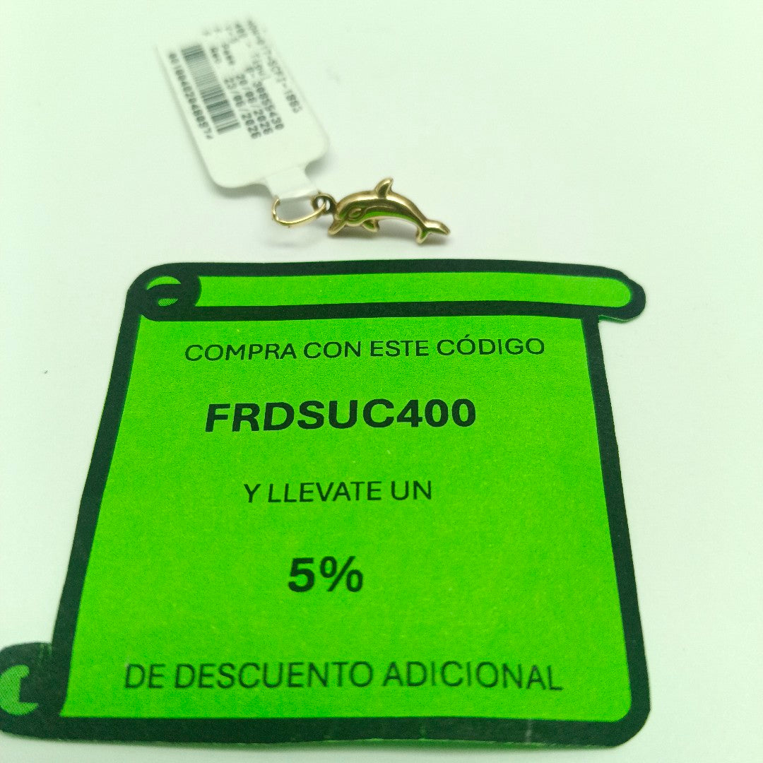DIJE ORO 10 K 0.6 GRMS (SEMINUEVO)