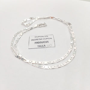 CADENA GUCHI PLATA .925 60 CM 10.63 GR (NUEVO)