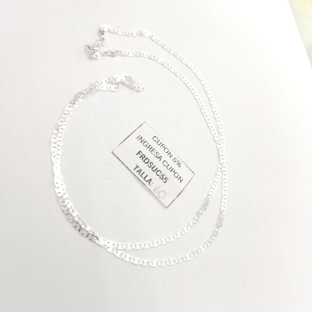 CADENA GUCHI PLATA .925 60 CM 4.12 GR (NUEVO)
