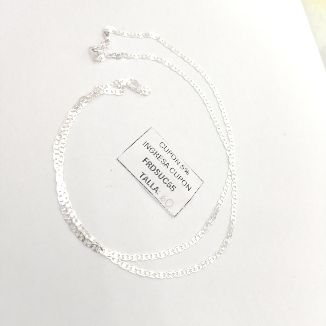 CADENA GUCHI PLATA .925 60 CM 4.12 GR (NUEVO)