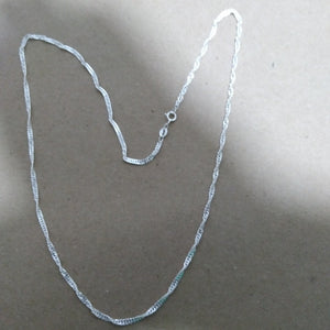 CADENA MEDIO TZL PLATA .925 55 CM 4.02 GR (NUEVO)