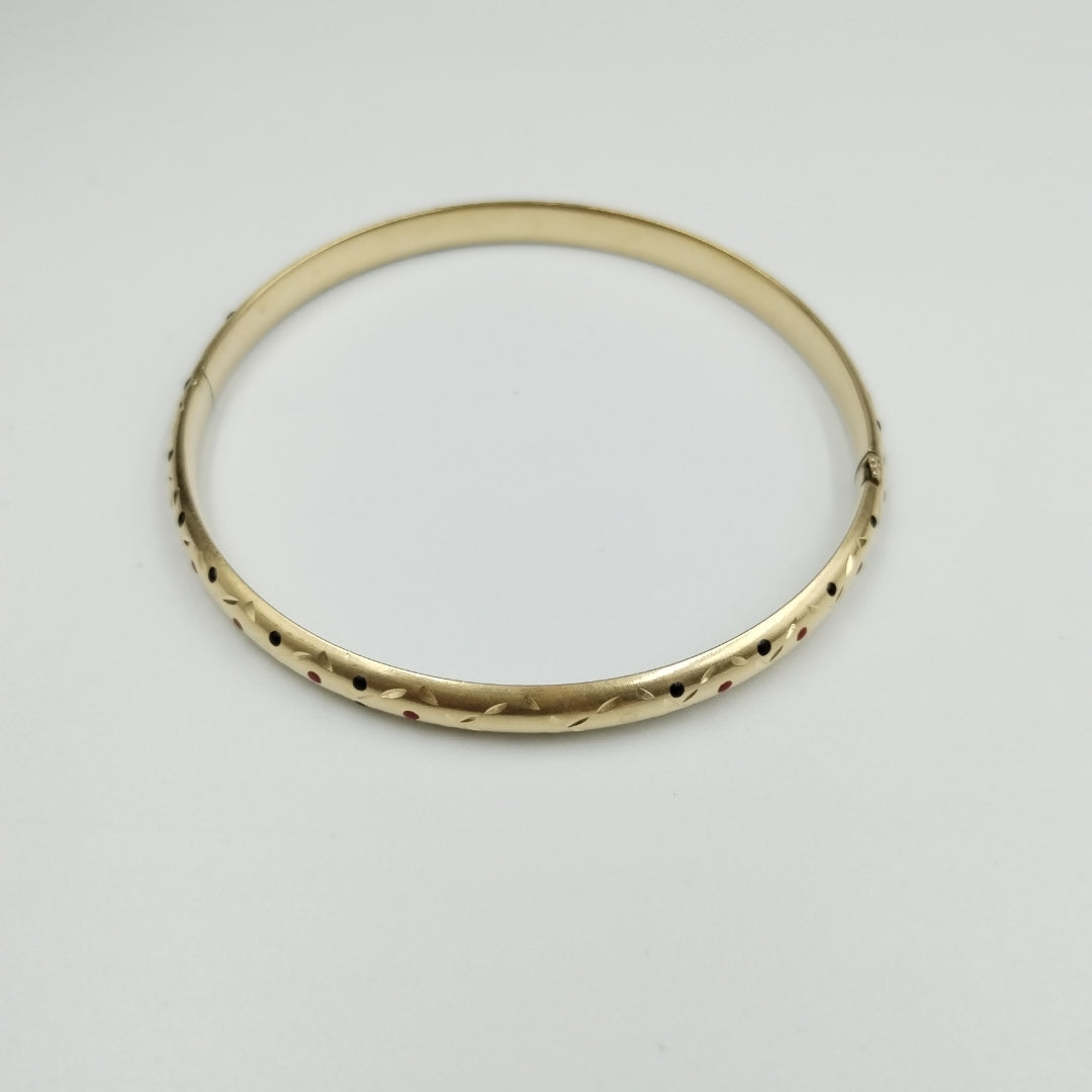PULSERA RIGIDA ORO 14 K 6,00 GRMS (SEMINUEVO)