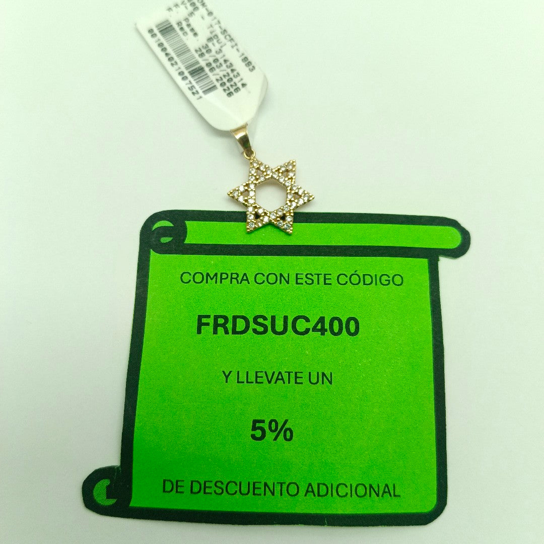 DIJE ORO 10 K 0.9 GRMS (SEMINUEVO)