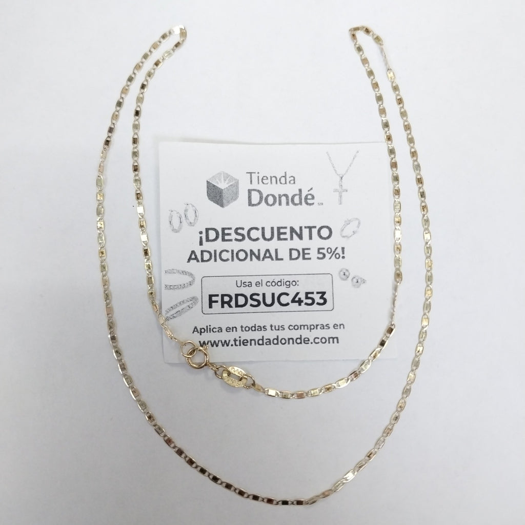 CADENA ORO 10 K 1.5 GRMS (SEMINUEVO)
