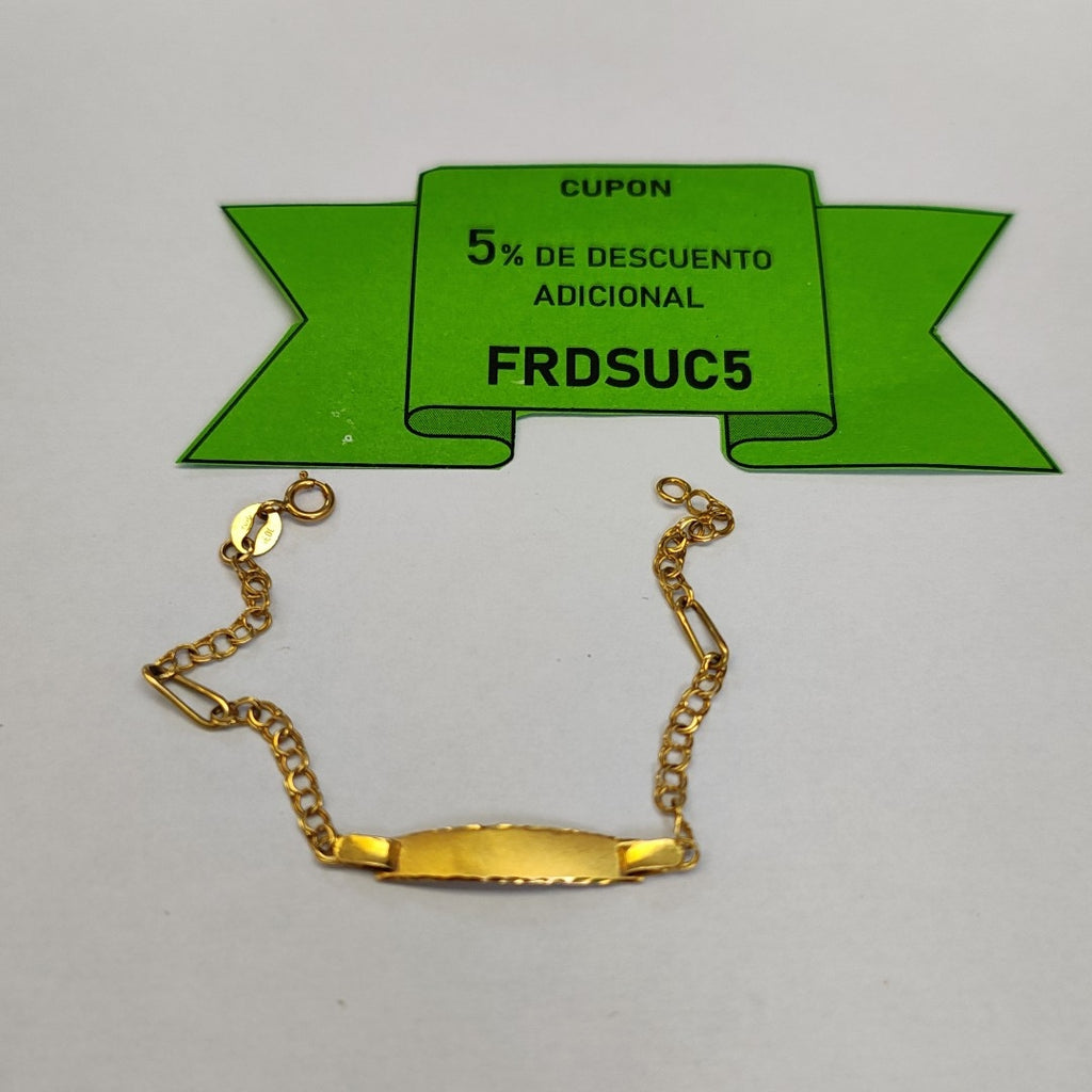 ESCLAVA ORO 18 K 1.8 GRMS (SEMINUEVO)