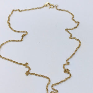 CADENA ORO 18 K 2,50 GRMS (SEMINUEVO)