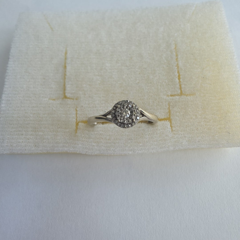 ANILLITO ORO BLANCO 14 K 2.2 GRMS (SEMINUEVO)