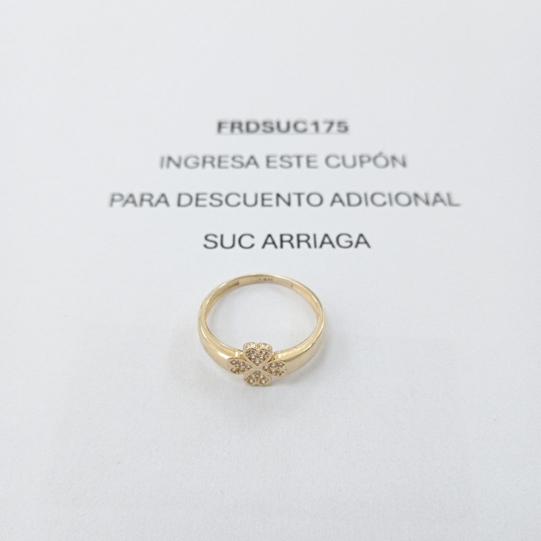 ANILLOS DAMA ORO 14K 1.8 (NUEVO)