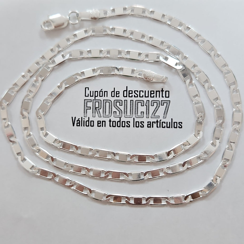 CADENA GUCHI PLATA .925 60 CM 10.43 GR (NUEVO)