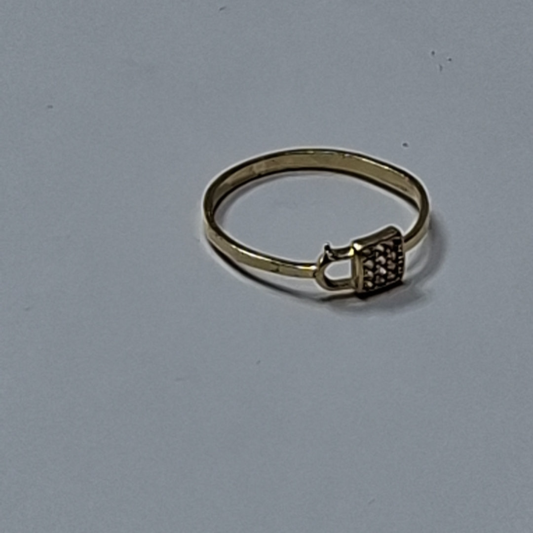 ANILLITO, ANILLO ORO 14 K 1 GRMS (SEMINUEVO)