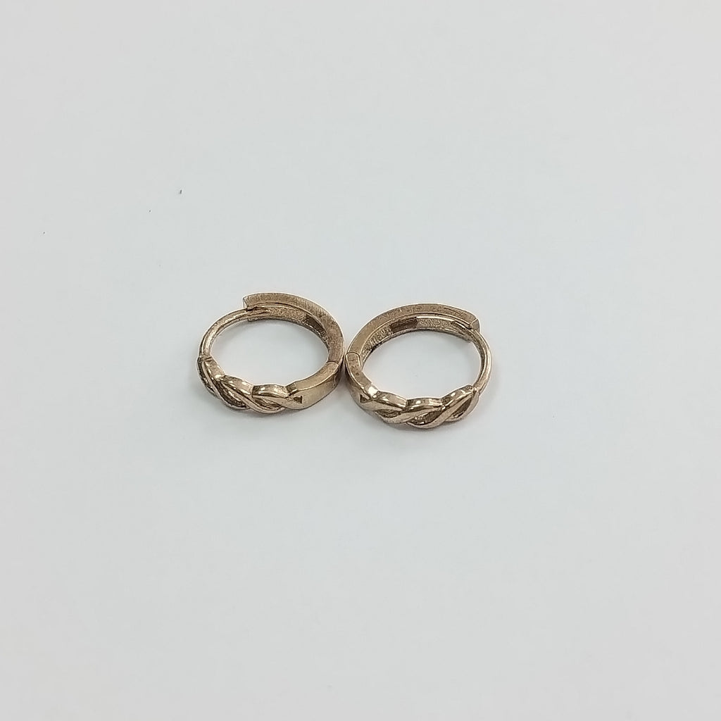 ARETES PAR ORO 10 K 1.7 GRMS (SEMINUEVO)