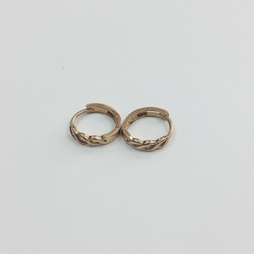 ARETES PAR ORO 10 K 1.7 GRMS (SEMINUEVO)