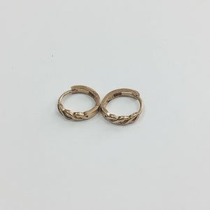 ARETES PAR ORO 10 K 1.7 GRMS (SEMINUEVO)