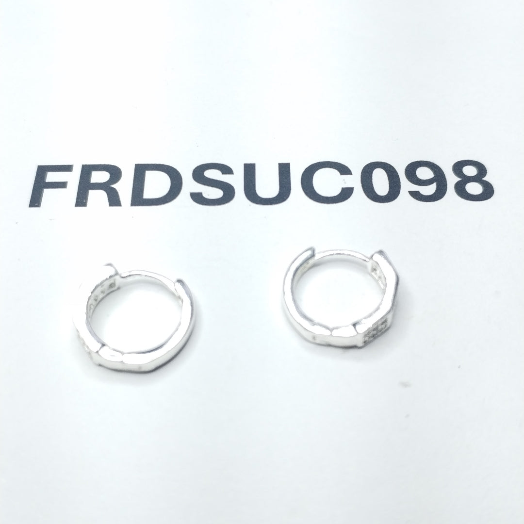 ARRACADAS C/CIRCONIAS PLATA .925 2.5 GR (NUEVO)
