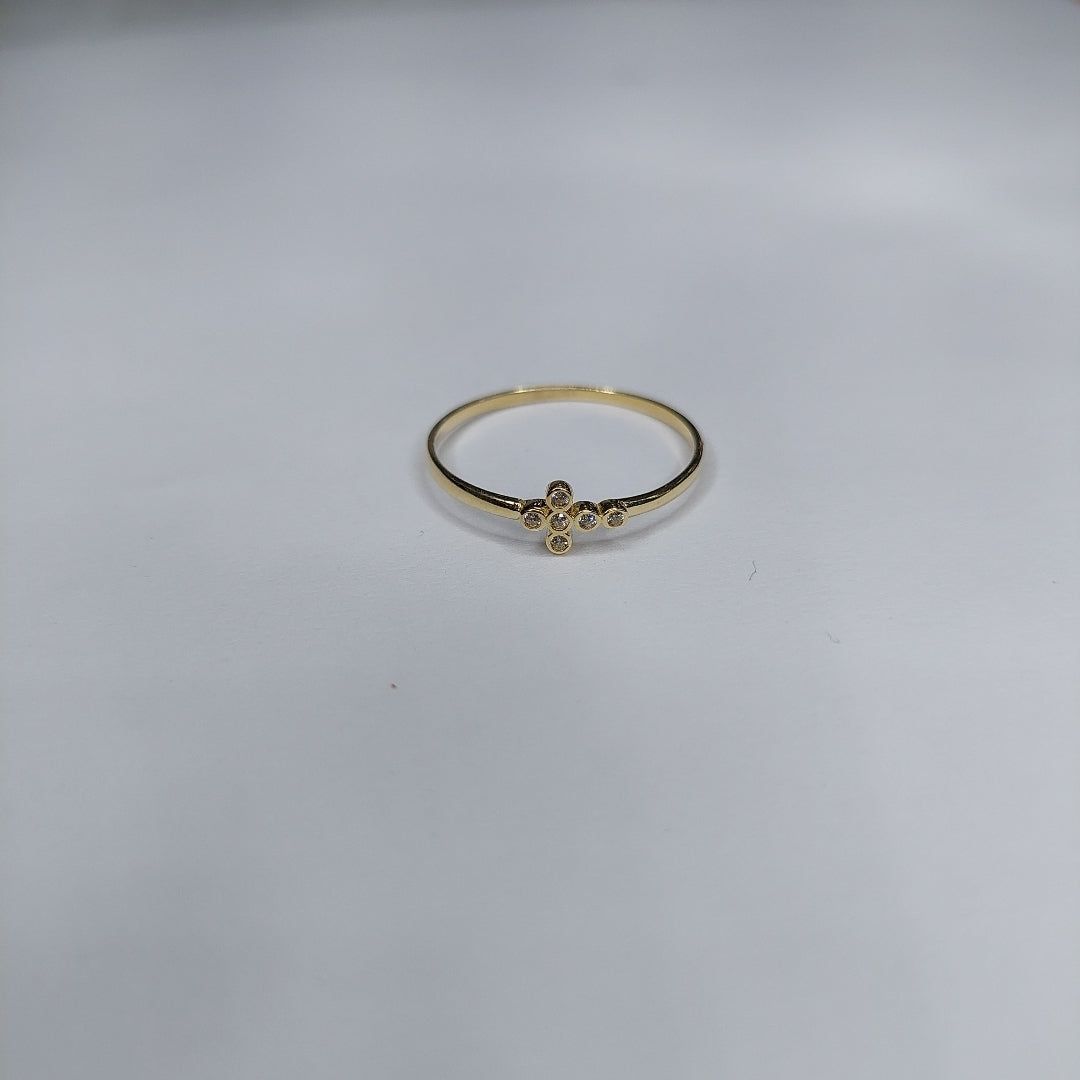 ANILLOS DAMA ORO 14K 0.8 (NUEVO)