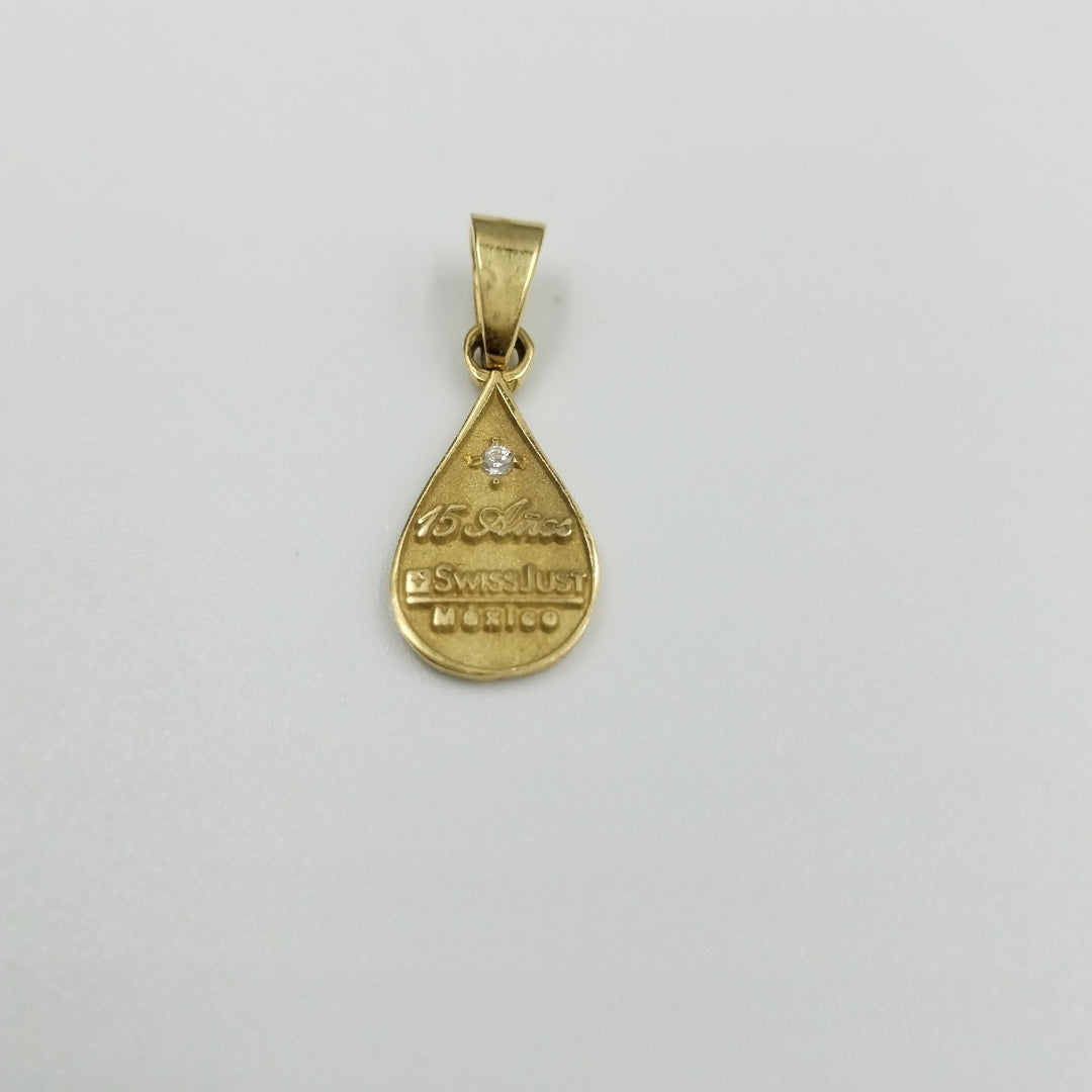 MEDALLA CONMEMORATIVA ORO 14 K 1,90 GRMS (SEMINUEVO)