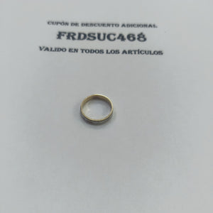 ARGOLLA ORO COMBINADO 14 K 1,80 GRMS (SEMINUEVO)