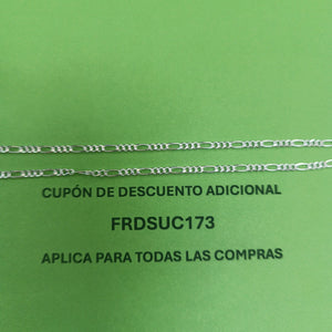 CADENA 3X1 PLATA .925 60 CM 5.22 GR (NUEVO)