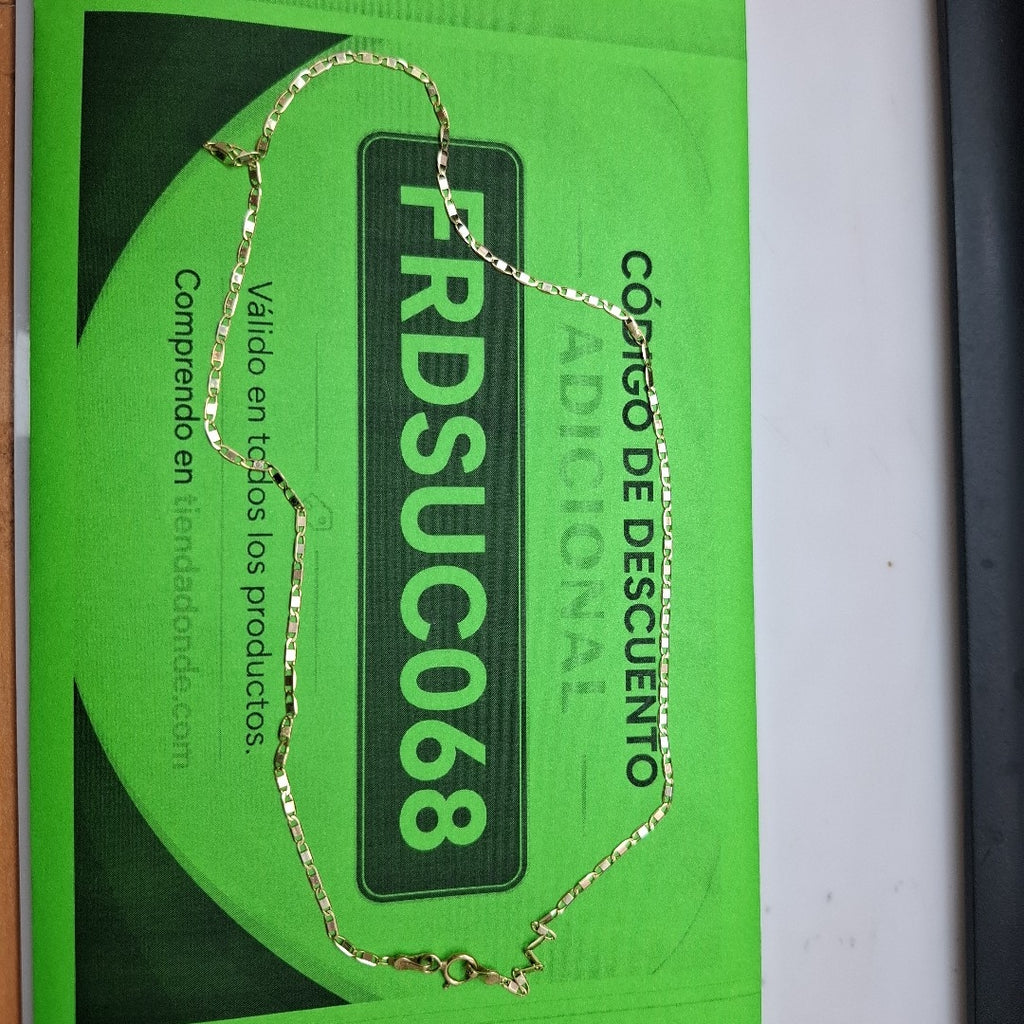CADENA ORO 14 K 1.8 GRMS (SEMINUEVO)
