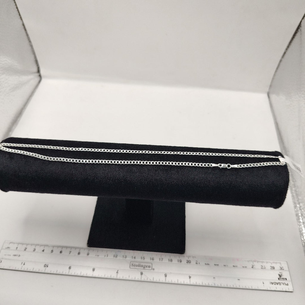 CADENA BARBADA PLATA .925 50 CM 7.92 GR (NUEVO)