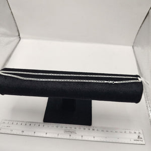 CADENA BARBADA PLATA .925 50 CM 7.92 GR (NUEVO)
