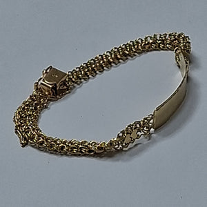ESCLAVA ORO 14 K 9,40 GRMS (SEMINUEVO)