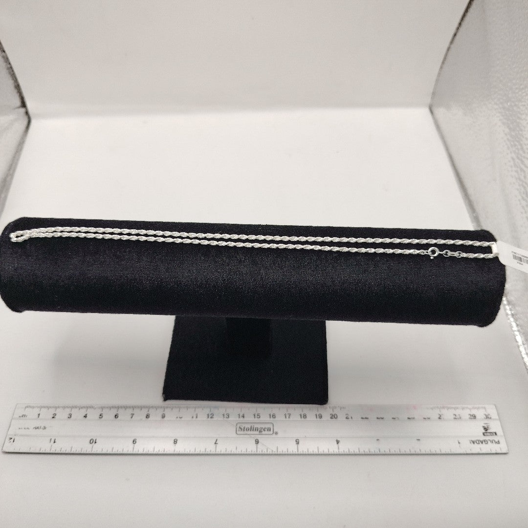 CADENA TORZAL PLATA .925 50 CM 8.52 GR (NUEVO)