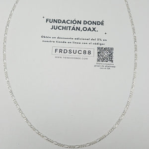 CADENA 3X1 PLATA .925 60 CM 5.32 GR (NUEVO)