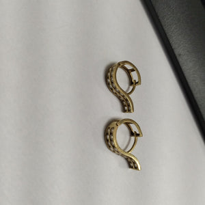 ARETES PAR ORO 14 K 2 GRMS (SEMINUEVO)