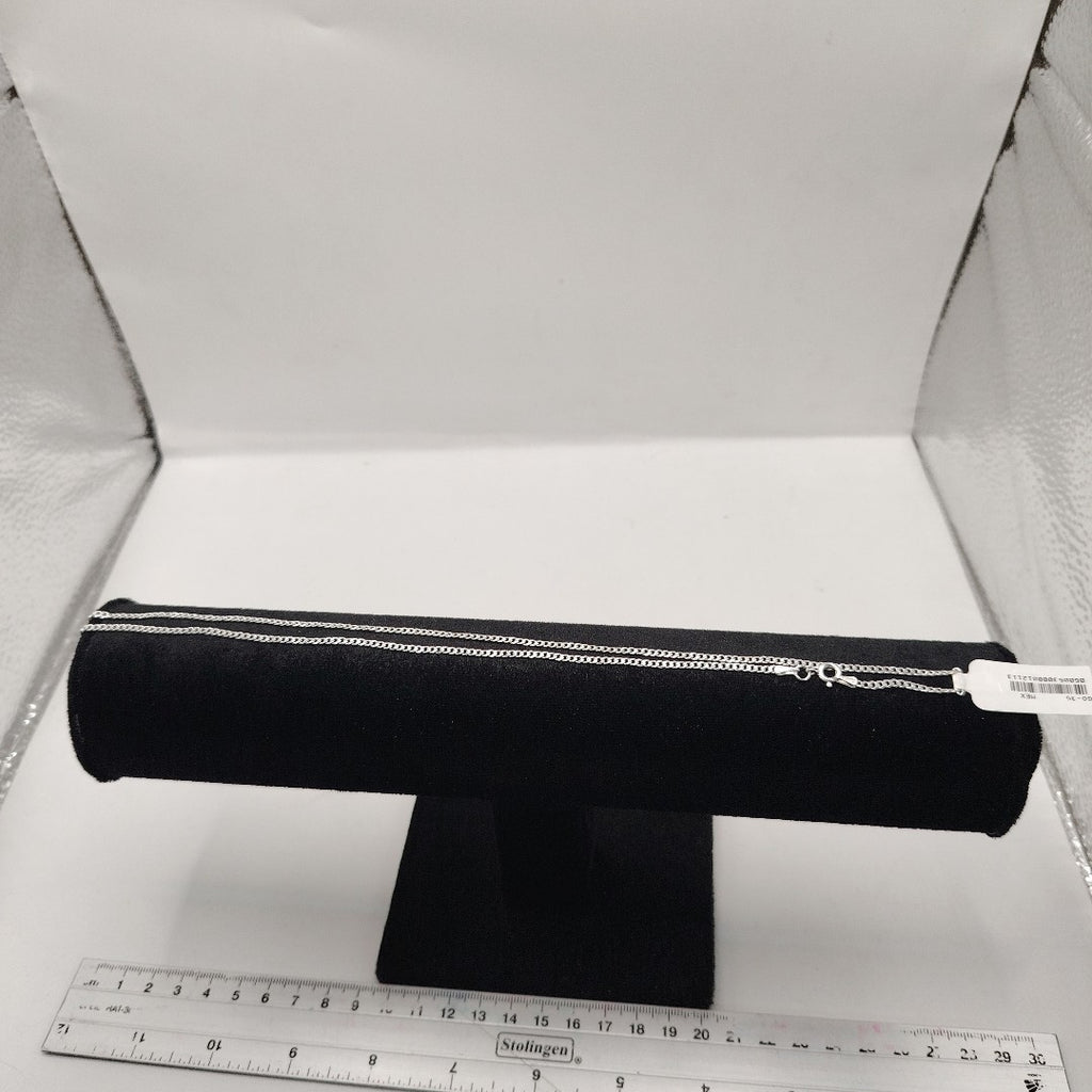 CADENA BARBADA PLATA .925 50 CM 4.72 GR (NUEVO)
