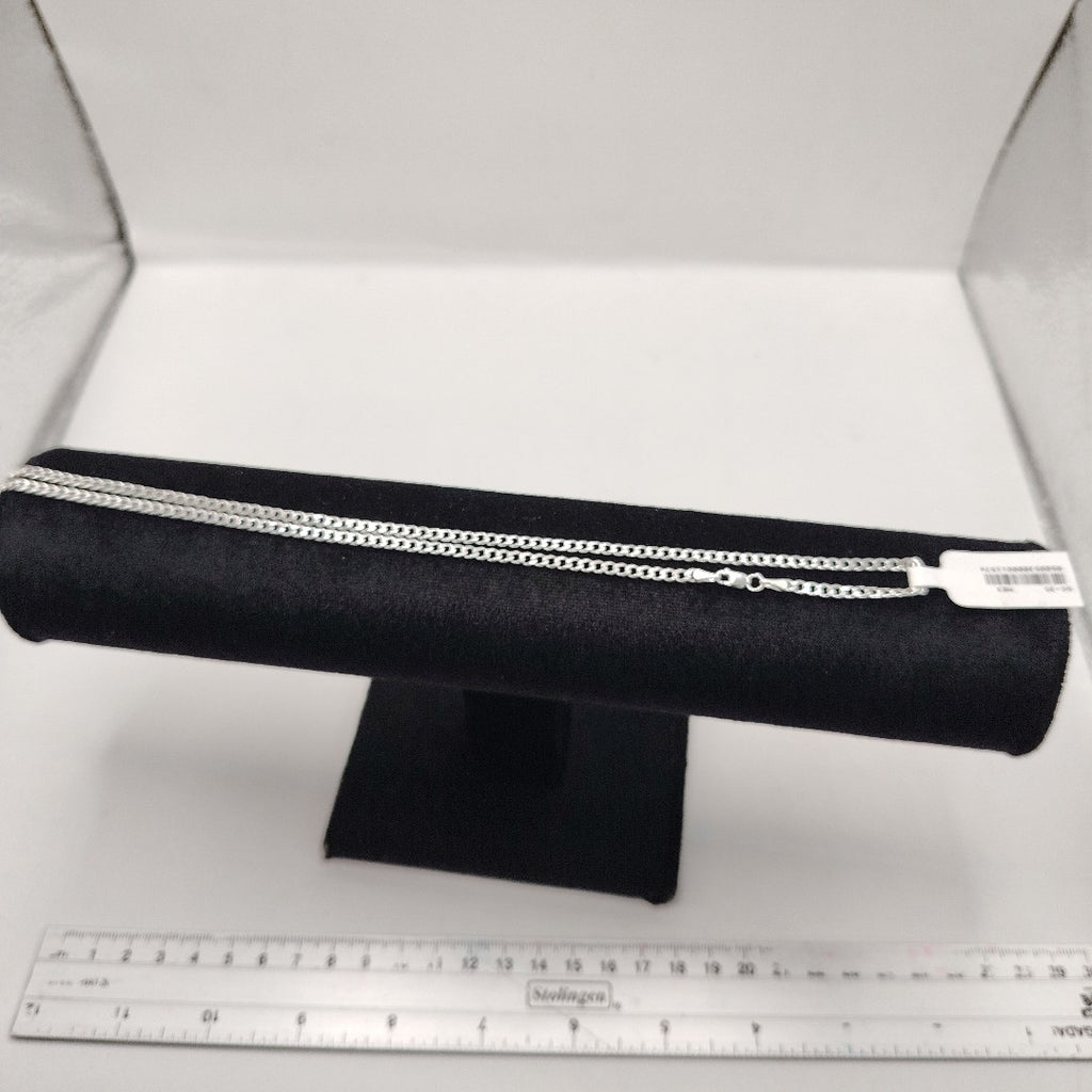 CADENA BARBADA PLATA .925 50 CM 7.92 GR (NUEVO)