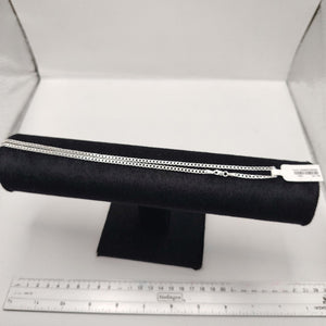 CADENA BARBADA PLATA .925 50 CM 7.92 GR (NUEVO)