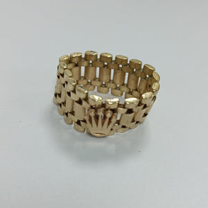 ANILLO ORO 14 K 4.6 GRMS (SEMINUEVO)