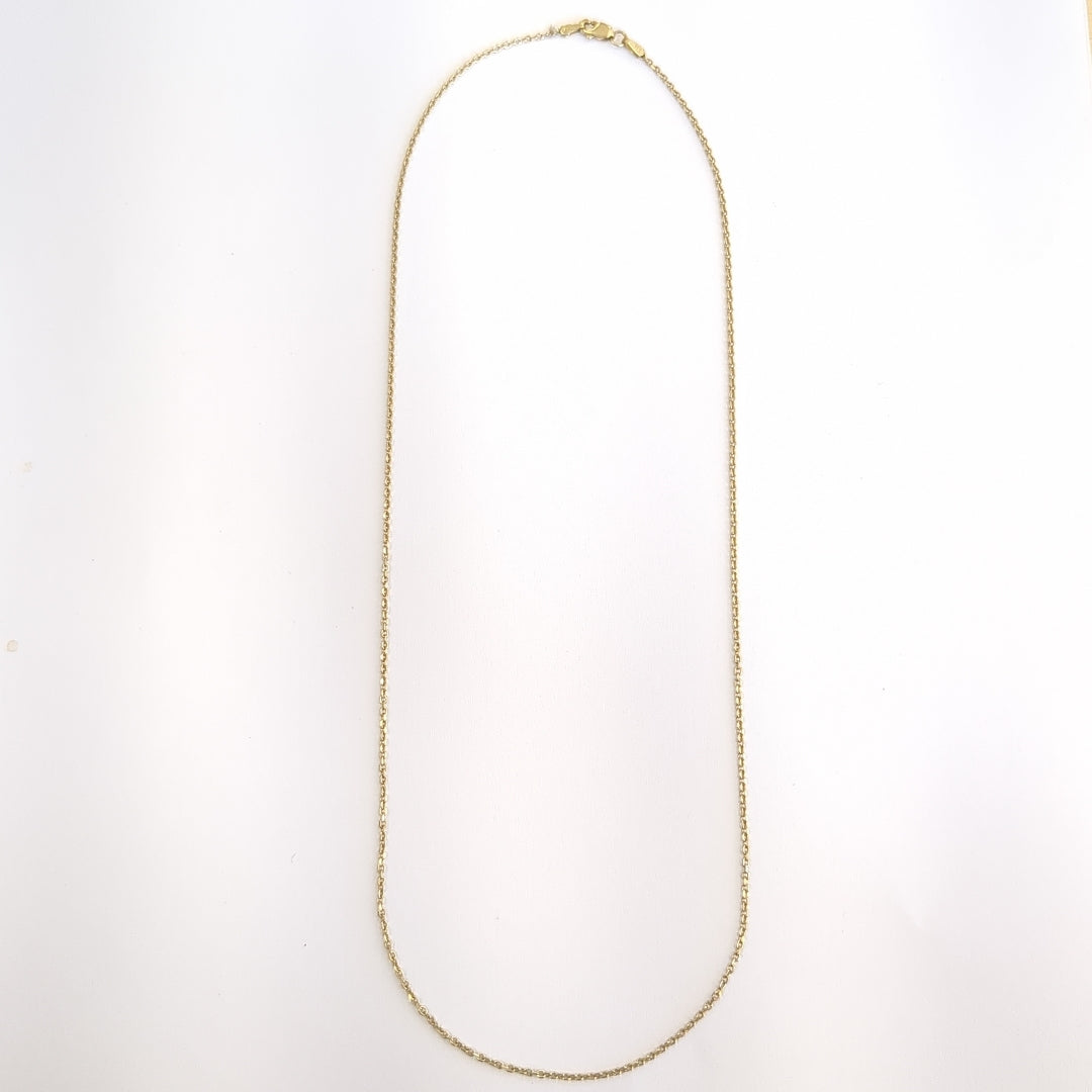CADENA ORO 14 K 2,80 GRMS (SEMINUEVO)