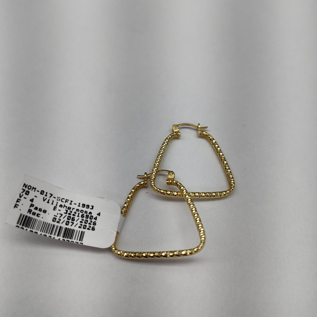 ARRACADAS PAR ORO 14 K 2,70 GRMS (SEMINUEVO)