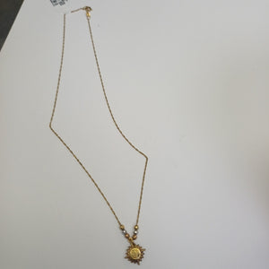 CADENA, DIJE ORO 14 K 2 GRMS (SEMINUEVO)