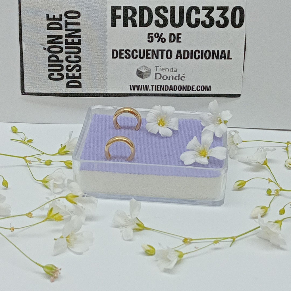 HUGGIES ORO 14K 1.1 (NUEVO)