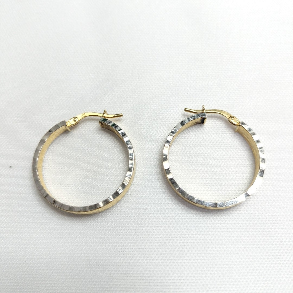 ARRACADAS PAR ORO 14 K 2.4 GRMS (SEMINUEVO)