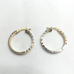 ARRACADAS PAR ORO 14 K 2.4 GRMS (SEMINUEVO)