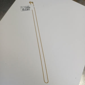CADENA ORO 14 K 2.1 GRMS (SEMINUEVO)