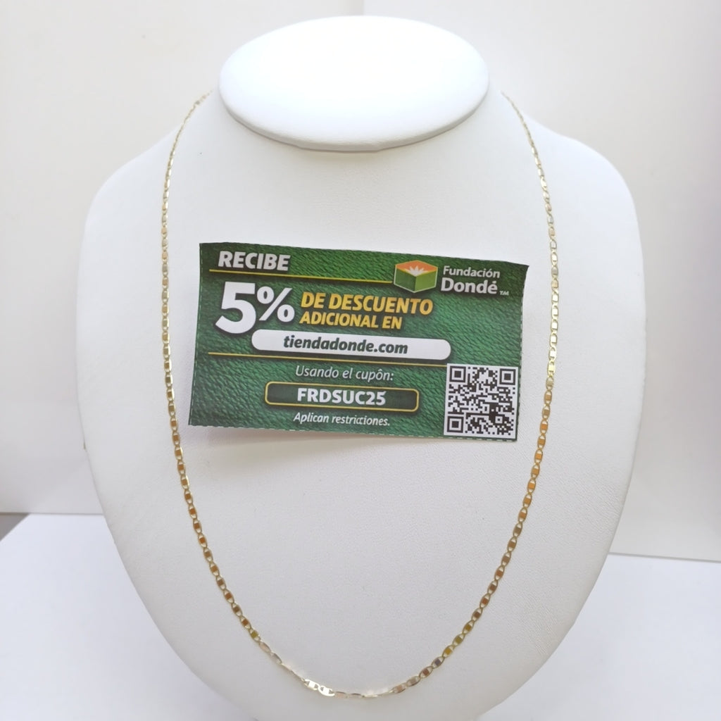 CADENAS GUCHI ORO 14K 55 CM 3.2 GR (NUEVO)