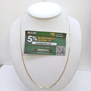 CADENAS GUCHI ORO 14K 55 CM 3.2 GR (NUEVO)