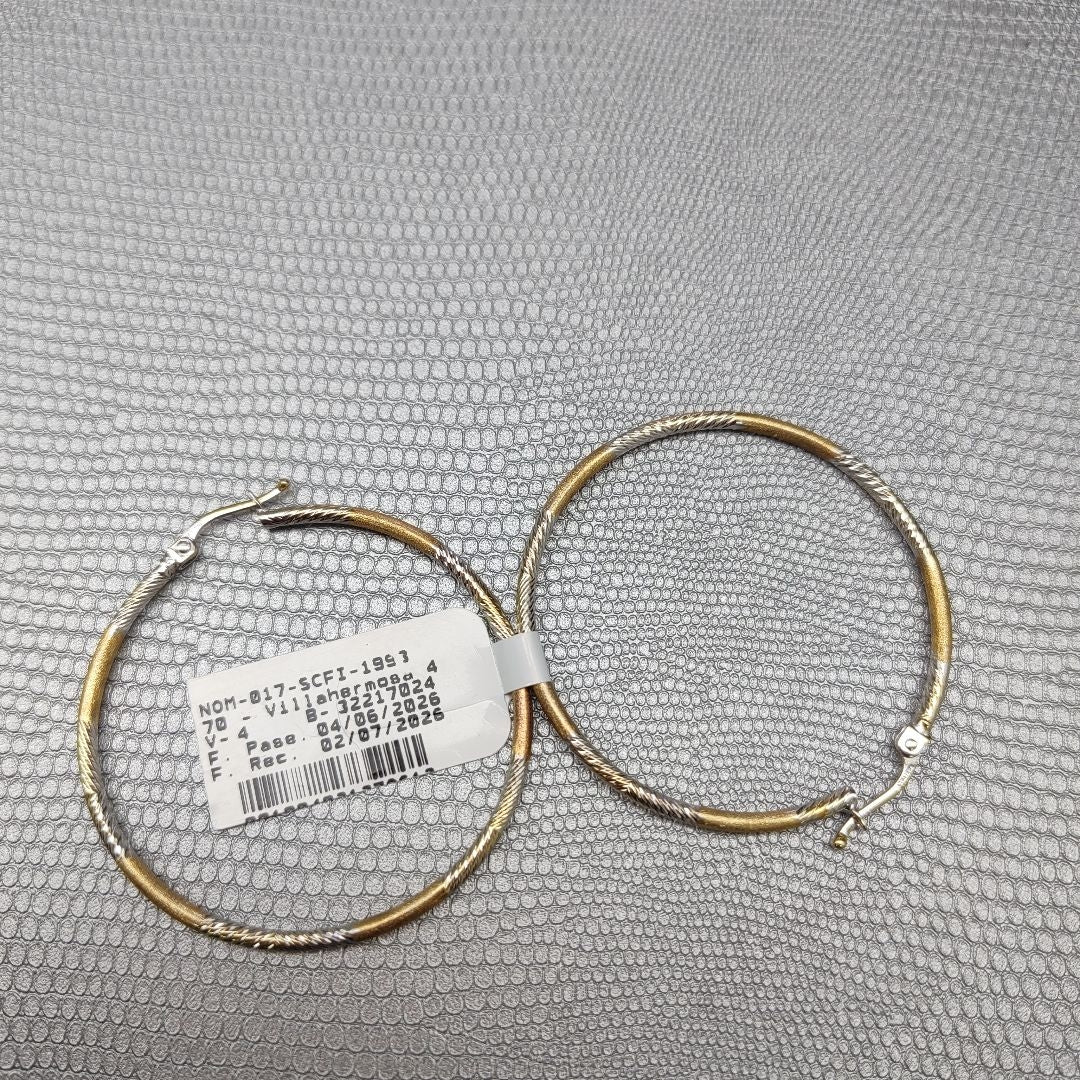 ARRACADAS PAR ORO 14 K 4,10 GRMS (SEMINUEVO)