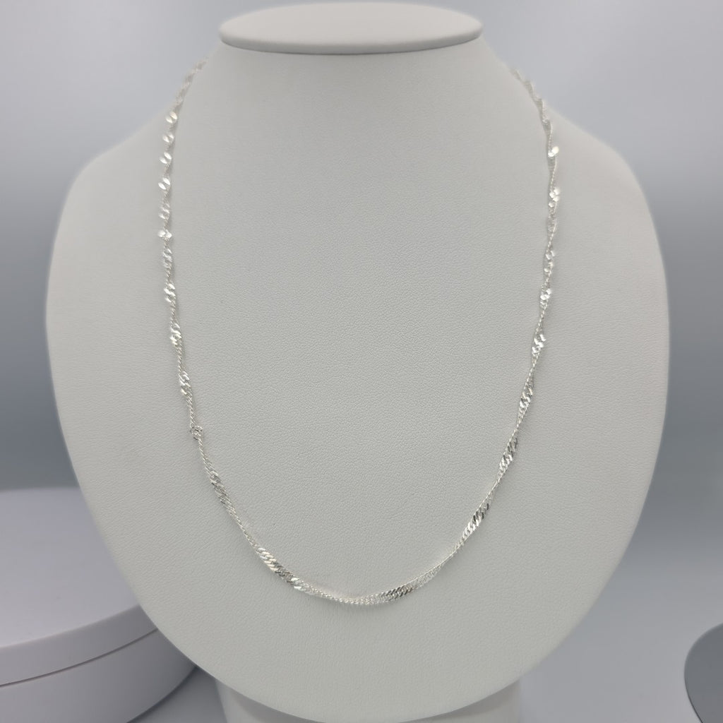 CADENA MEDIO TZL PLATA .925 55 CM 4.12 GR (NUEVO)