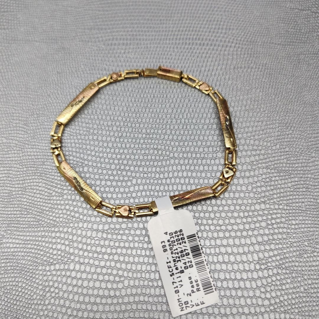 PULSERA ORO 14 K 5,30 GRMS (SEMINUEVO)