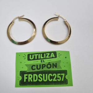 ARRACADAS PAR ORO 14 K 5.1 GRMS (SEMINUEVO)
