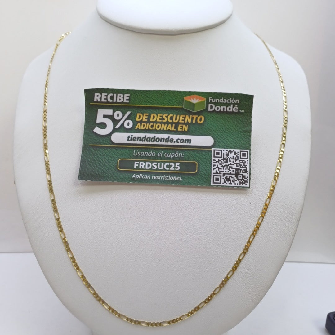 CADENAS CARTIER 3 1 AMARILLA ORO 14K 5.4 (NUEVO)