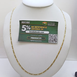 CADENAS CARTIER 3 1 AMARILLA ORO 14K 5.4 (NUEVO)